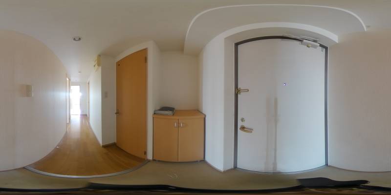 パノラマ画像玄関