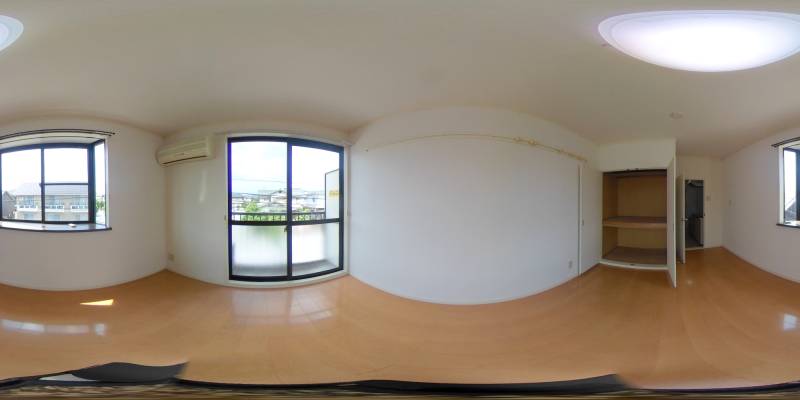 パノラマ画像洋室