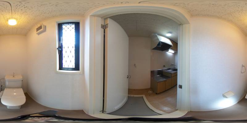 パノラマ画像トイレ