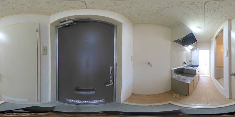 パノラマ画像玄関