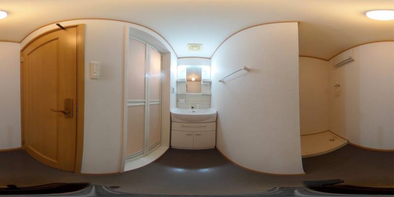 パノラマ画像洗面所