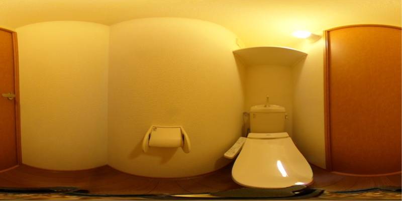 パノラマ画像トイレ