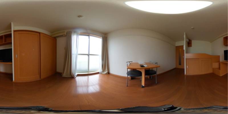 パノラマ画像洋室