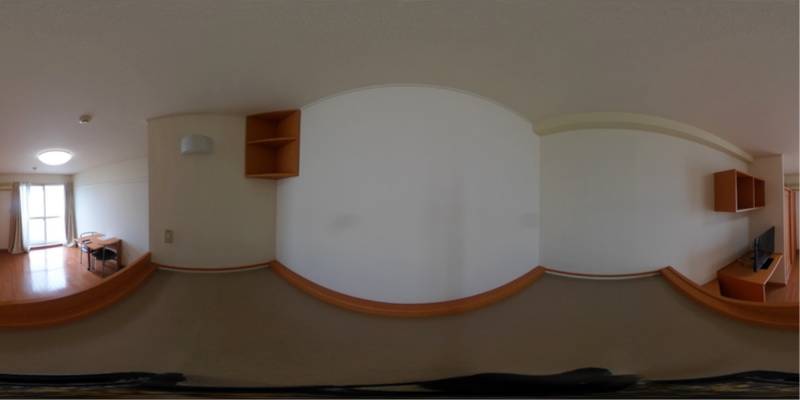 パノラマ画像洋室