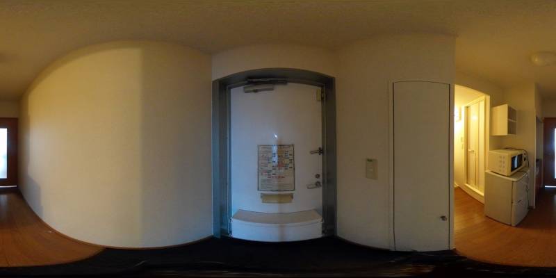 パノラマ画像玄関