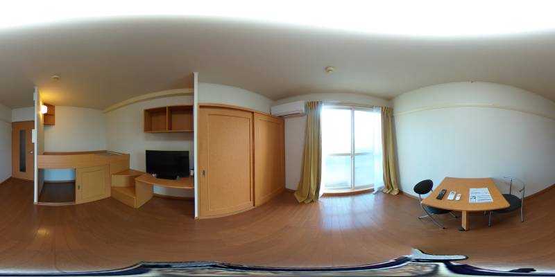 パノラマ画像洋室