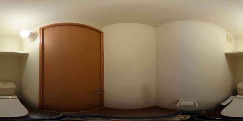 パノラマ画像トイレ