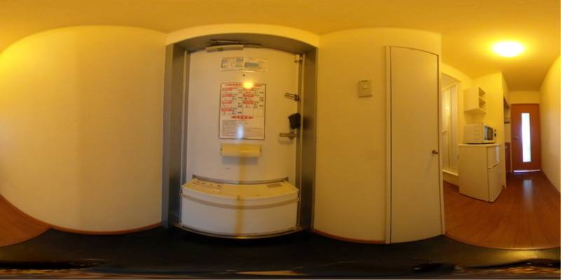 パノラマ画像玄関