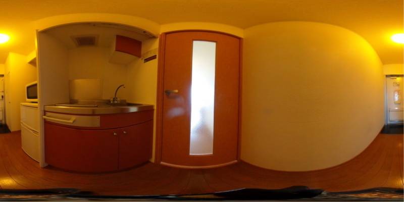 パノラマ画像キッチン