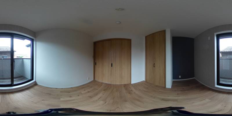 パノラマ画像洋室