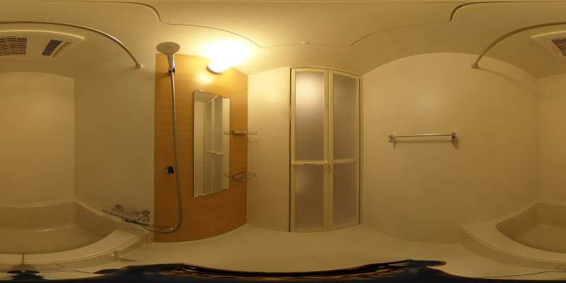 パノラマ画像バスルーム