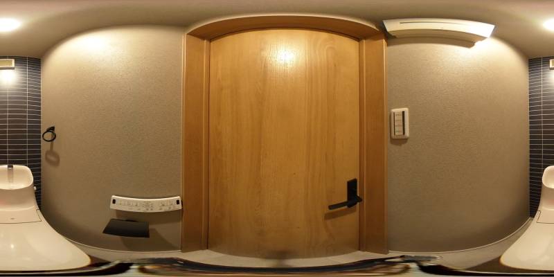 パノラマ画像トイレ