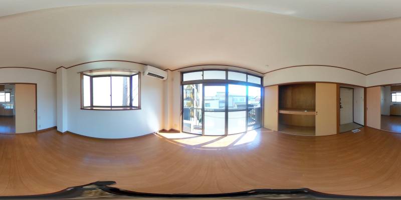 パノラマ画像洋室