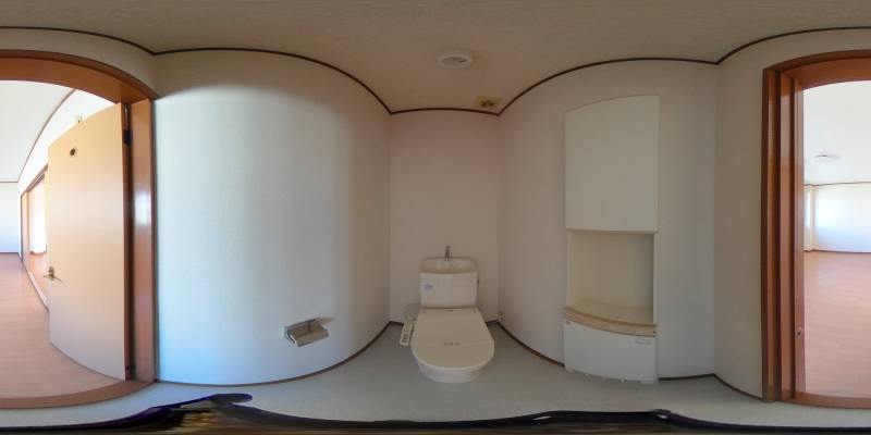 パノラマ画像トイレ