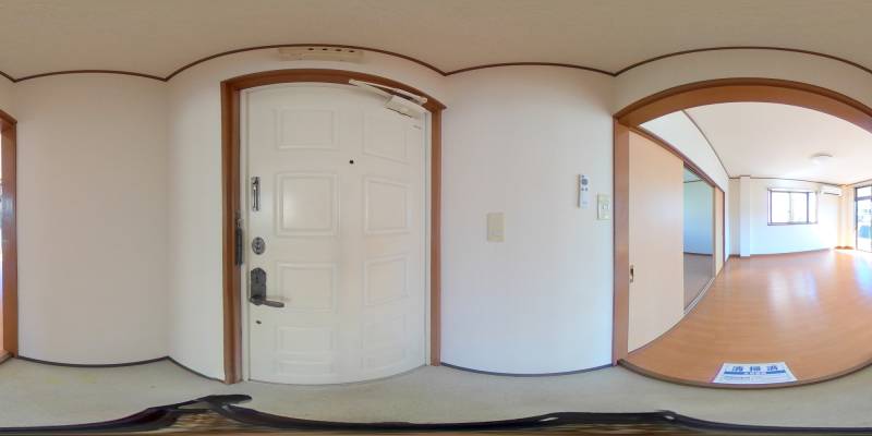 パノラマ画像玄関