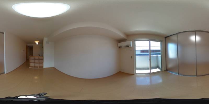 パノラマ画像リビング