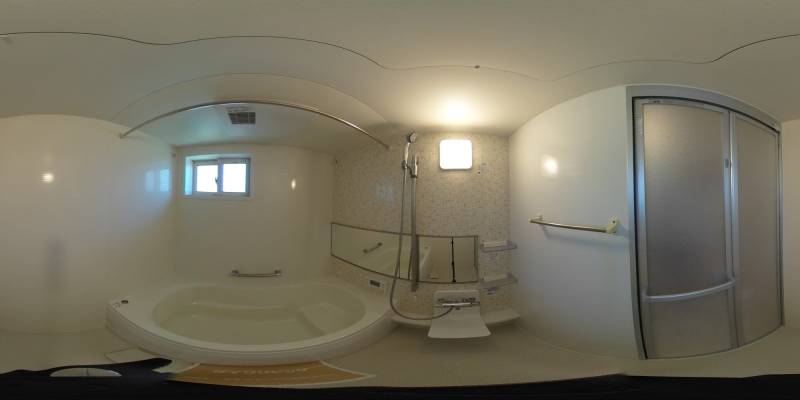 パノラマ画像バスルーム