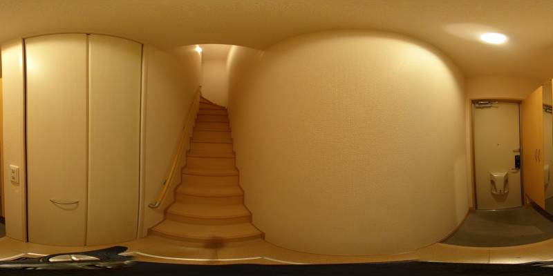 パノラマ画像玄関