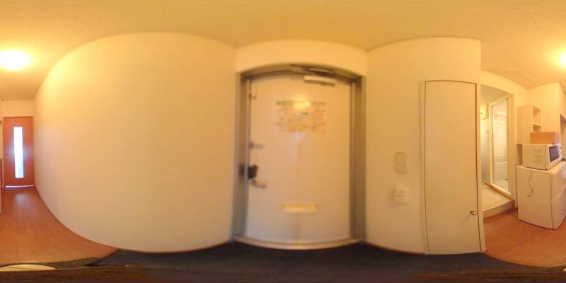 パノラマ画像玄関