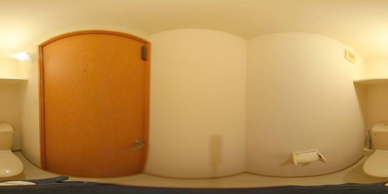 パノラマ画像トイレ