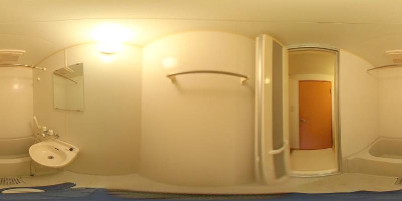 パノラマ画像洗面所