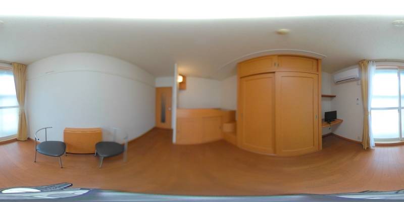 パノラマ画像洋室