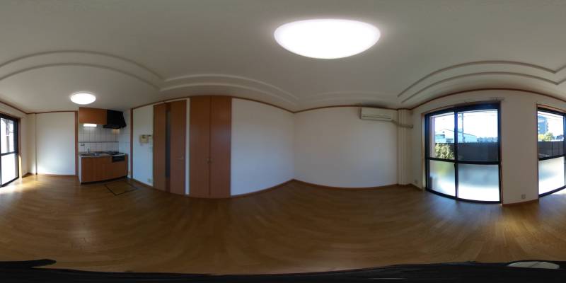 パノラマ画像リビング