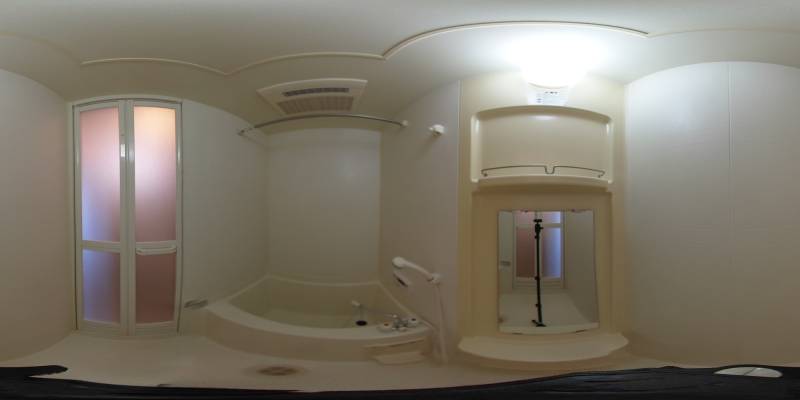 パノラマ画像バスルーム