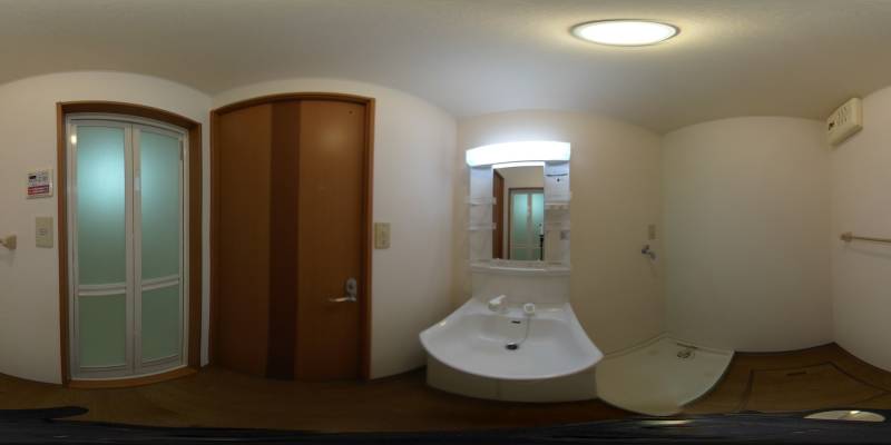 パノラマ画像洗面所