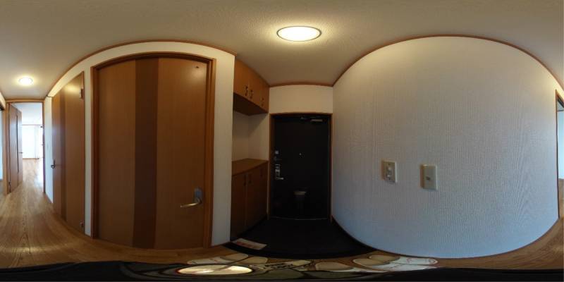 パノラマ画像玄関