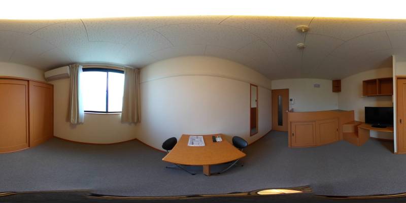 パノラマ画像洋室