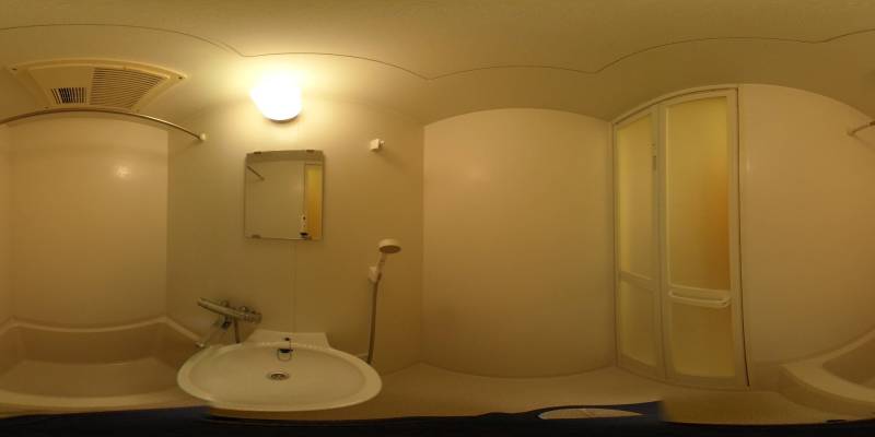 パノラマ画像バスルーム