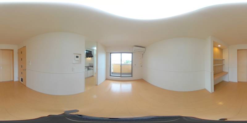 パノラマ画像リビング