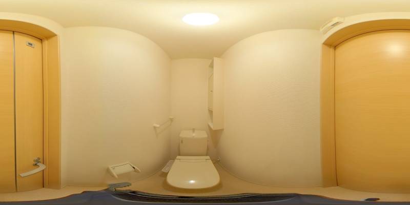 パノラマ画像トイレ