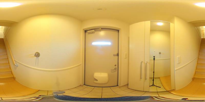 パノラマ画像玄関