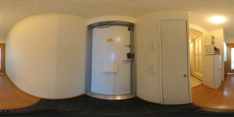 パノラマ画像玄関