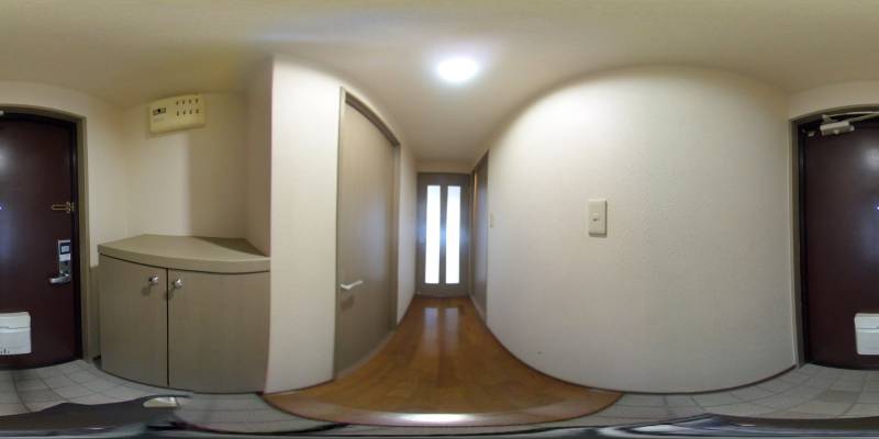 パノラマ画像玄関