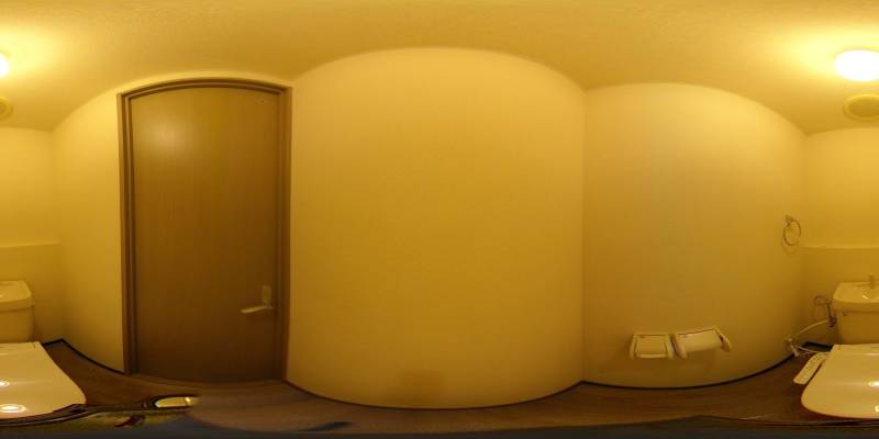 パノラマ画像トイレ