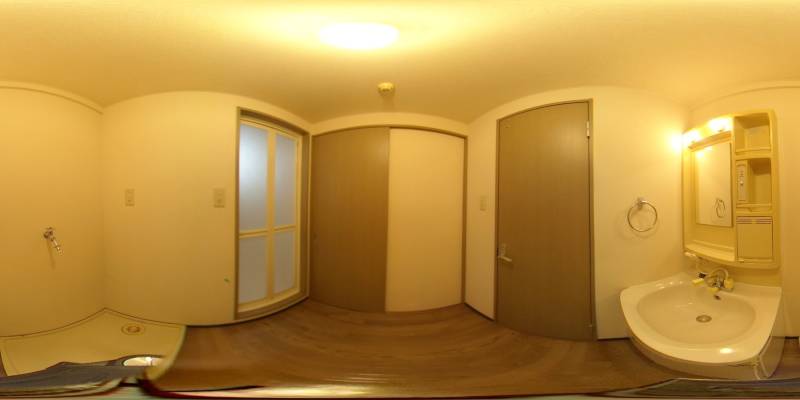 パノラマ画像洗面所