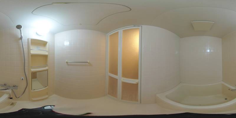 パノラマ画像バスルーム