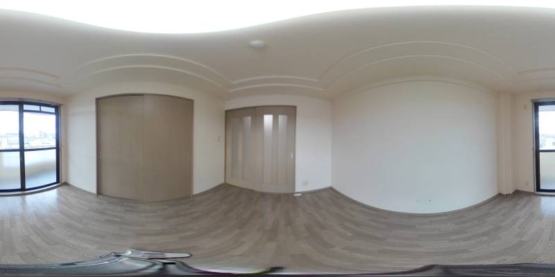 パノラマ画像洋室