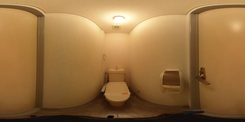 パノラマ画像トイレ