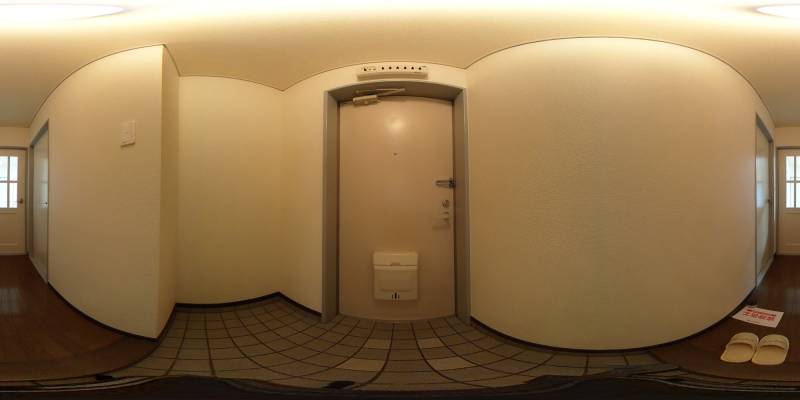 パノラマ画像玄関