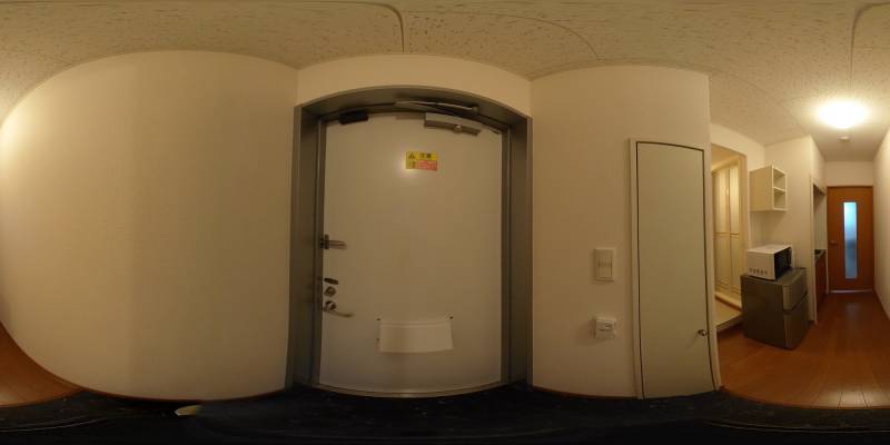 パノラマ画像玄関