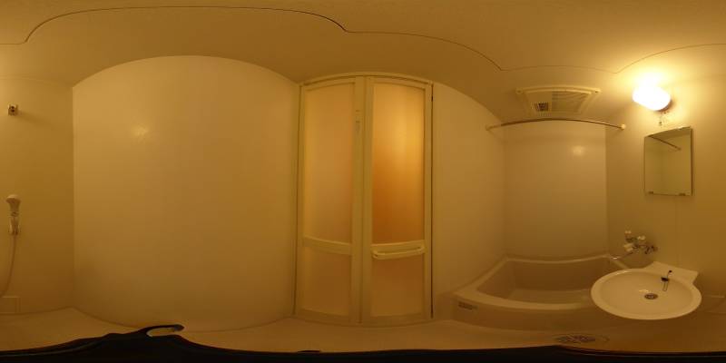 パノラマ画像バスルーム