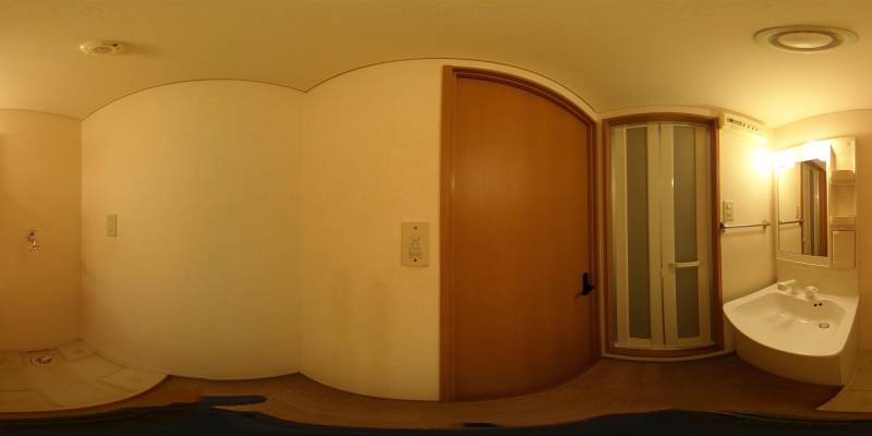 パノラマ画像洗面所