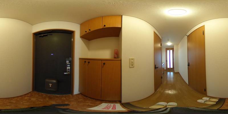 パノラマ画像玄関