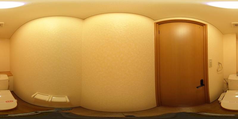 パノラマ画像トイレ