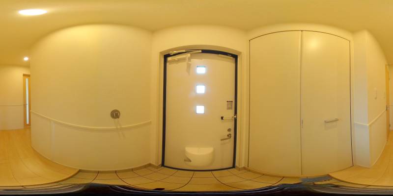 パノラマ画像玄関