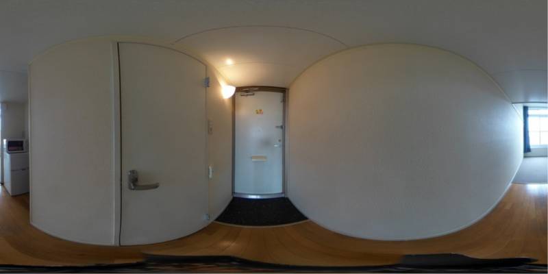 パノラマ画像玄関